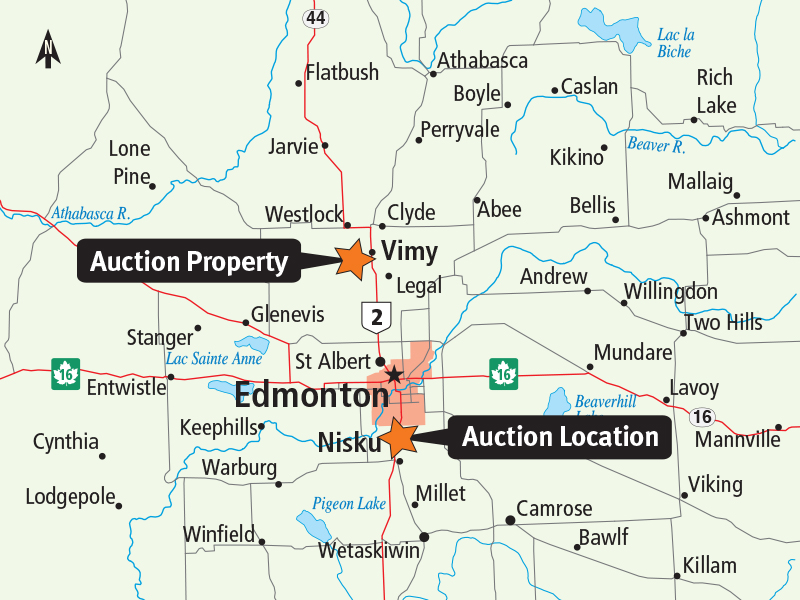 Home quarter for sale in Vimy, AB Ritchie Bros. Auctioneers